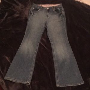 L.E.I Sophia Hiphugger Flare Jeans